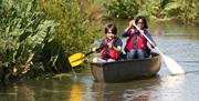 Family on Canoe Safari,