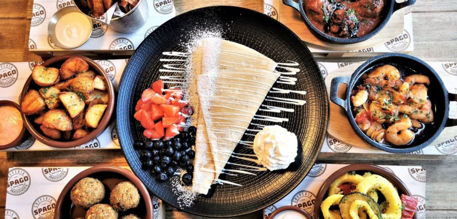 Spago Crepes and Tapas