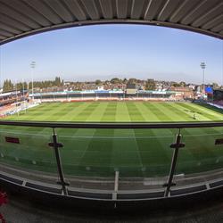 Gloucester Rugby from Directors Box