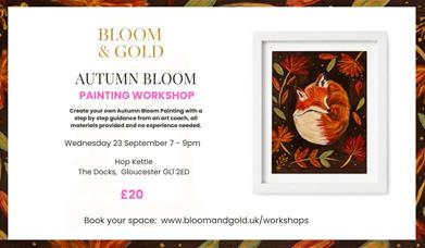 Bloom & Gold Painting