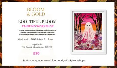Bloom & Gold Painting