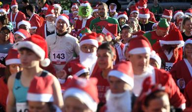 Santa Fun Run