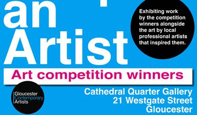 Poster for art exhibition