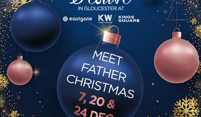 Meet Father Christmas in Gloucester