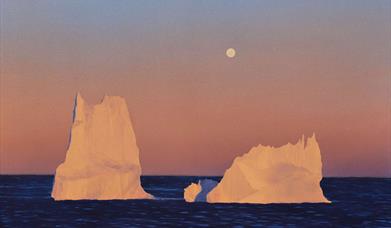 Iceberg painting