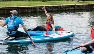 Paddleboarding in Gloucester