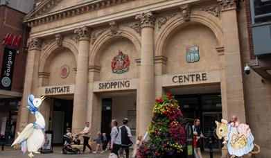 Tailor of Gloucester Clock Returns to the Eastgate Shopping Centre