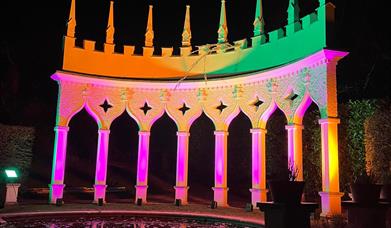 Enchanted Garden by Night