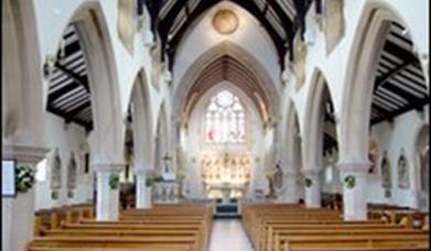 inside St Peter's Catholic Church