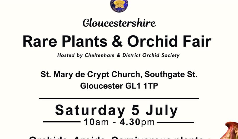 Gloucestershire Rare Plants & Orchid Fair