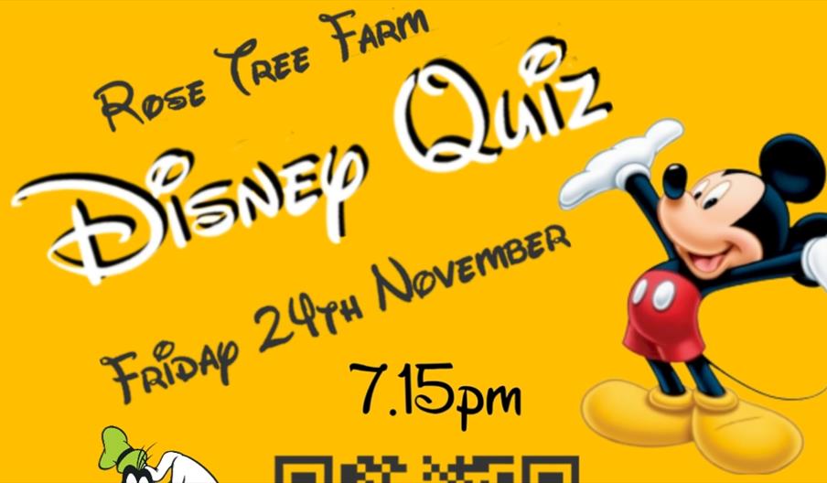 Disney Quiz Poster