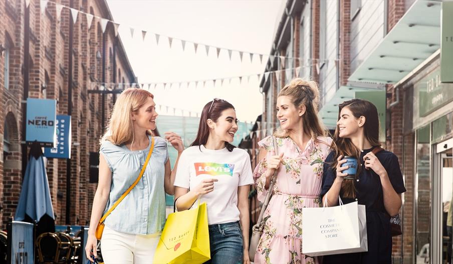 Shopping in Gloucester Quays