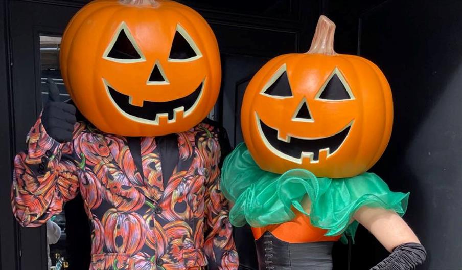 Pumpkin heads come to Gloucester Quays