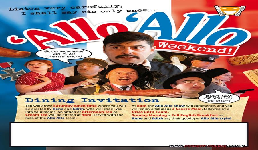 Allo Allo Weekend 19/09/2026