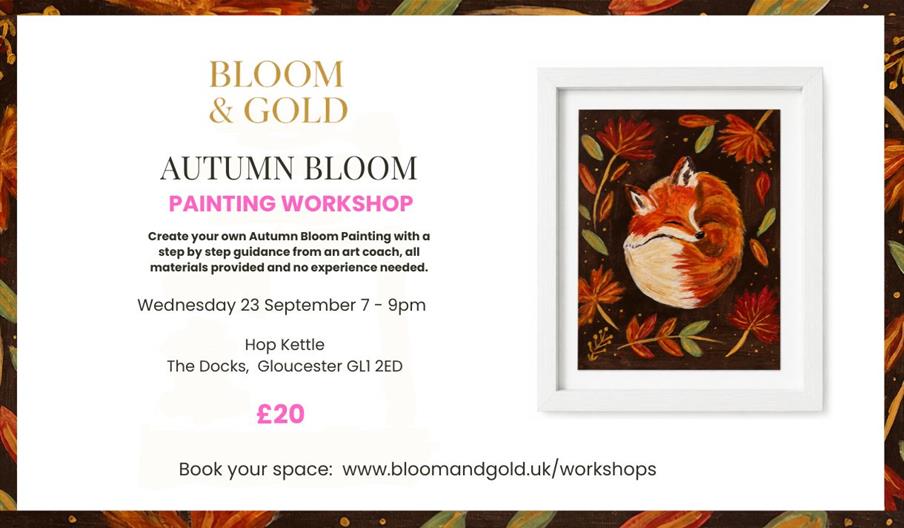 Bloom & Gold Painting