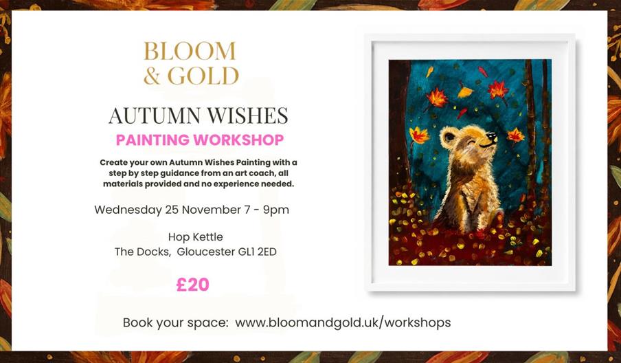 Bloom & Gold Painting
