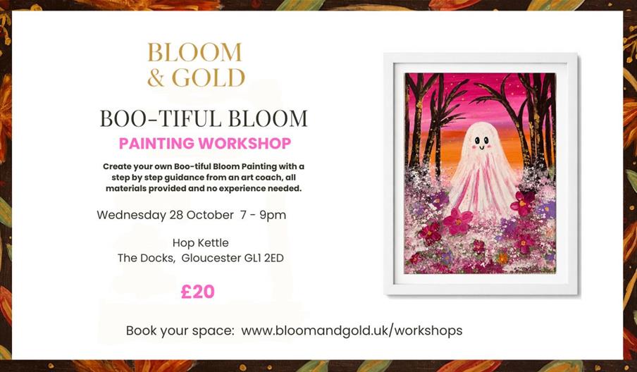 Bloom & Gold Painting