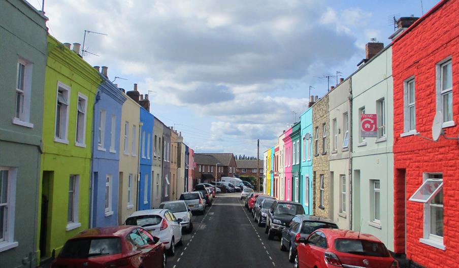 The Rainbow Street - Copyright Tash Frootko