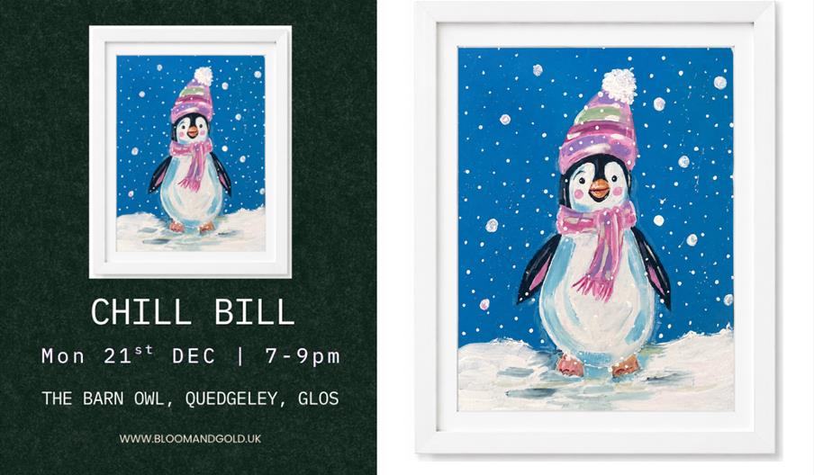 Chill Bill Painting by Bloom & Gold