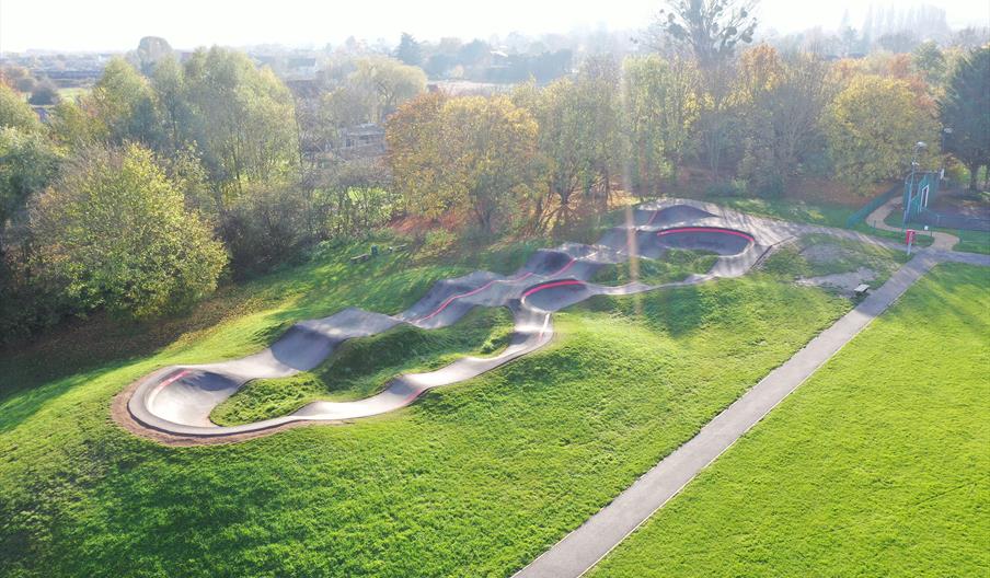 a pump track