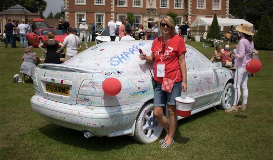 colour-me-car at charity car show