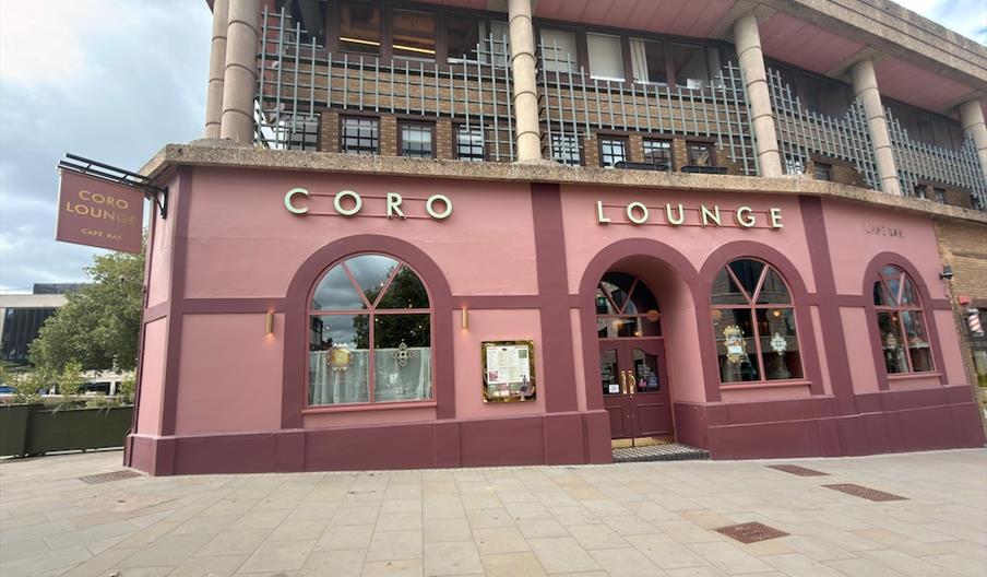 Wine Glass Painting - Coro Lounge