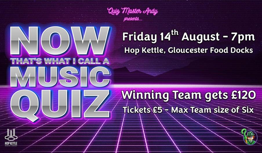 Poster for Music Quiz