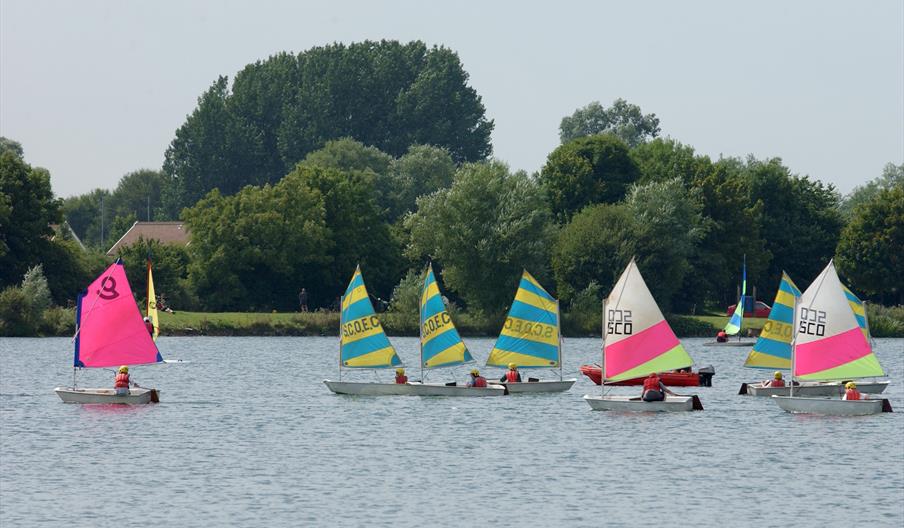 Cotswold Water Park near South Cerney