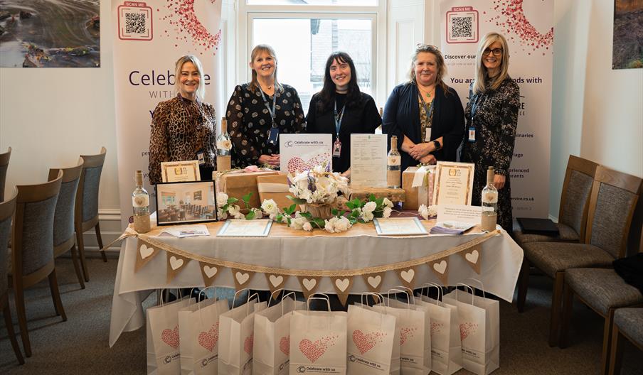 Members of our registration service team at one of our showcase events last year