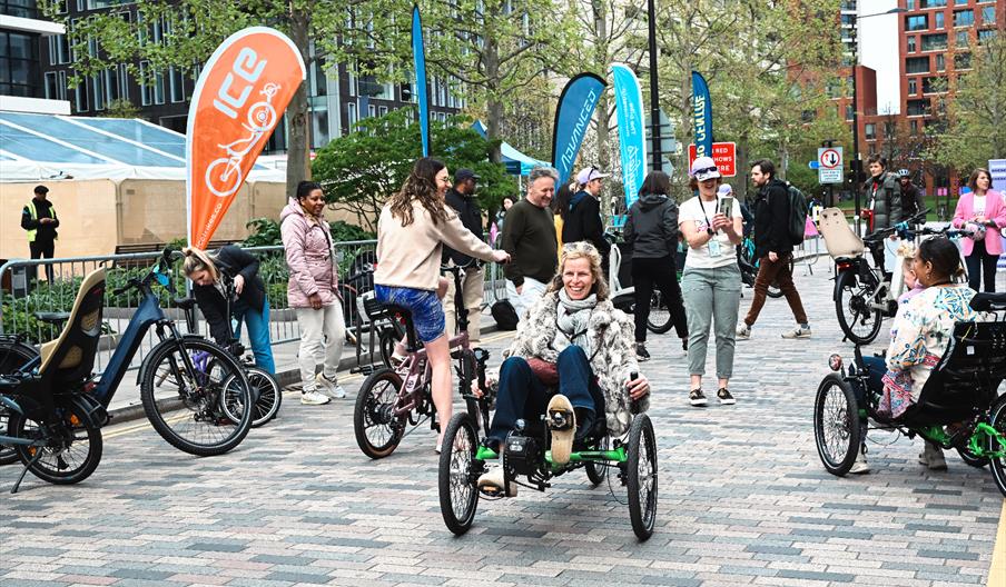 She's Electric event - e-bike test-rides