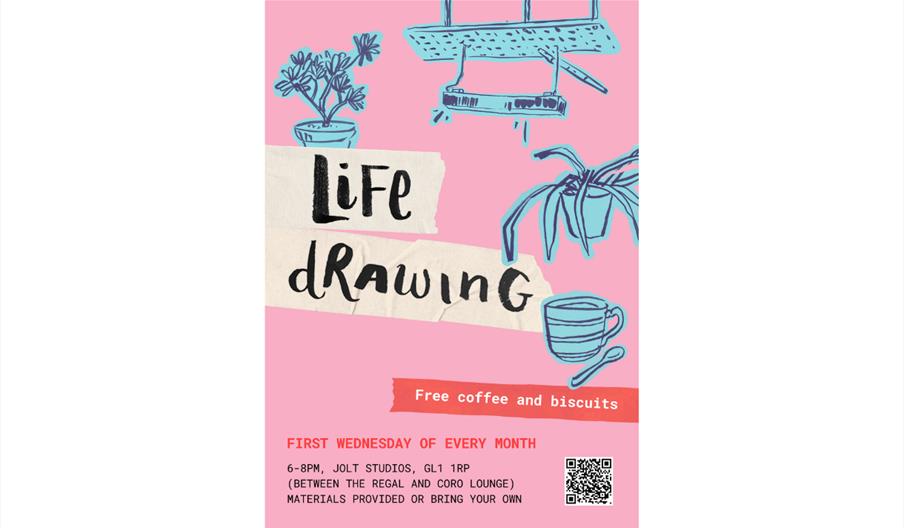Squiggly Line Club Life Drawing