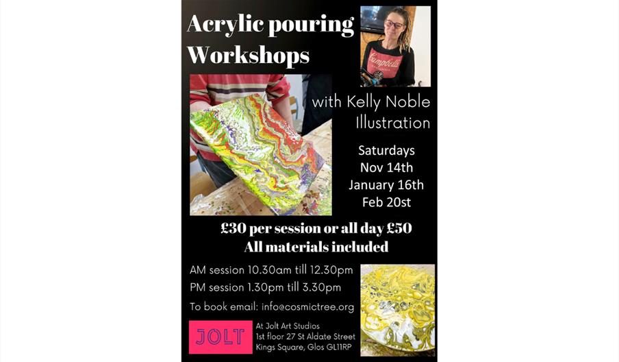 Acrylic Pouring Workshops