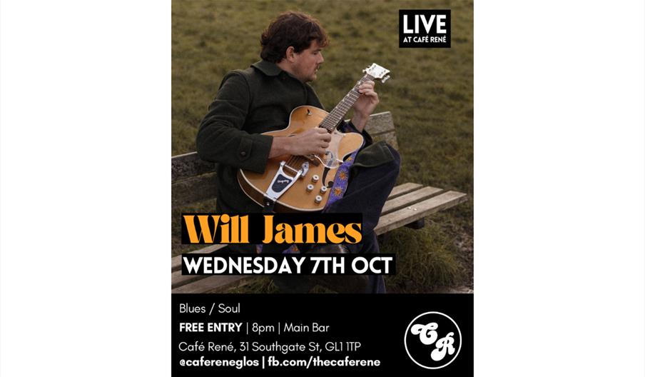 Will James LIVE at Café René