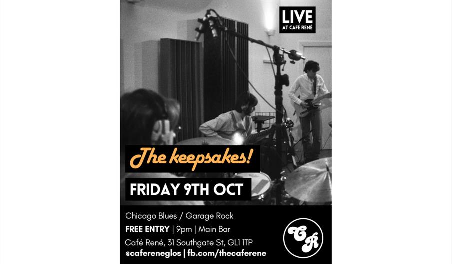 The Keepsakes! LIVE at Café René