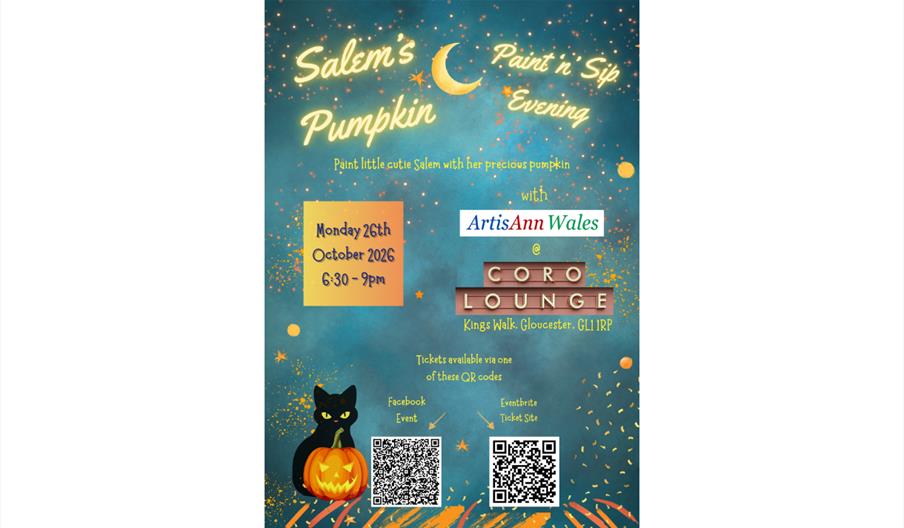 Salem's Pumpkin - Paint & Sip Evening