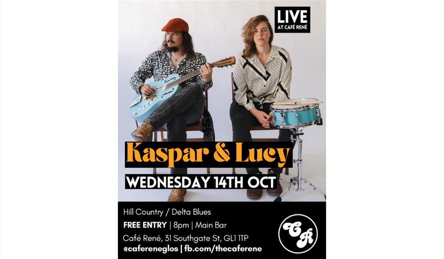 Kaspar & Lucy | LIVE at Café René