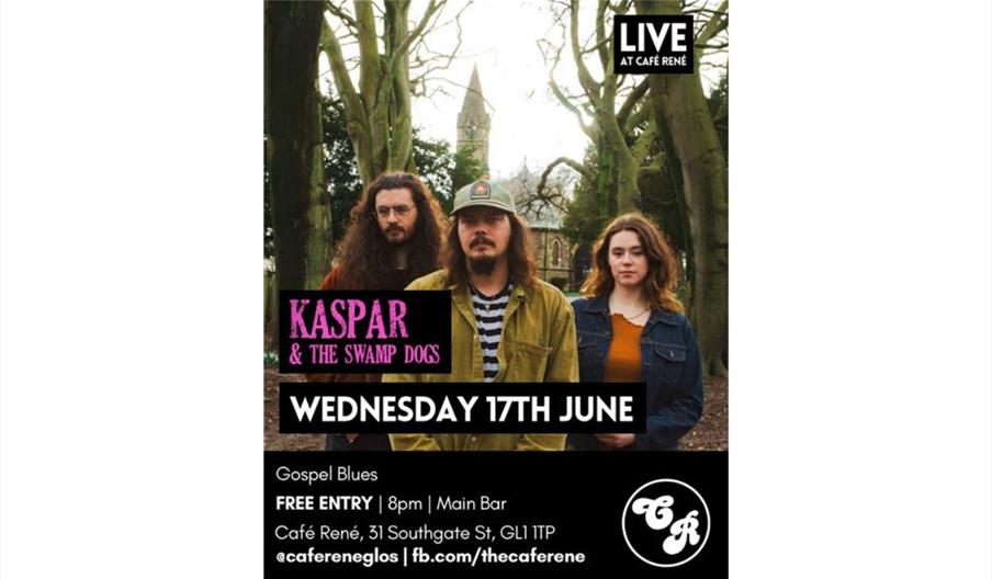 Kaspar & The Swamp Dogs LIVE at Café René
