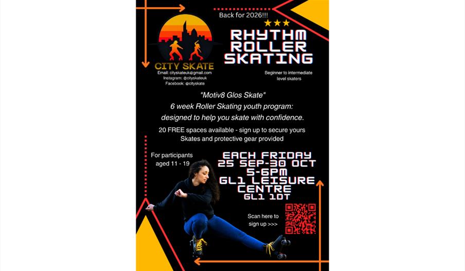 Motiv8 Glos Skate - Youth Roller Skate Program program