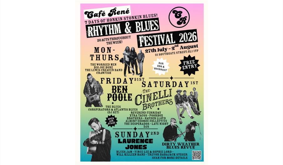 Café René Rhythm & Blues Festival 2026