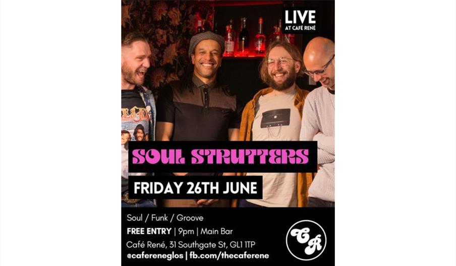 Soul Strutters LIVE at Café René