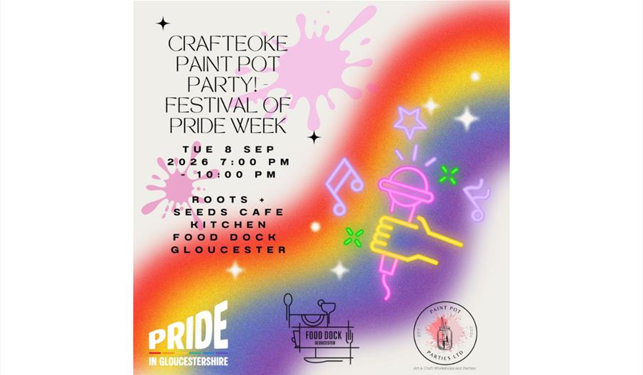 CraftEoke Paint Pot Party- At Roots and Seeds