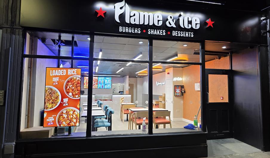 Flame and Ice Restaurant and takeaway in Gloucester