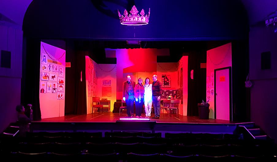 Performers on stage at The Kings Theatre