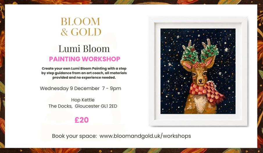 Bloom & Gold Painting