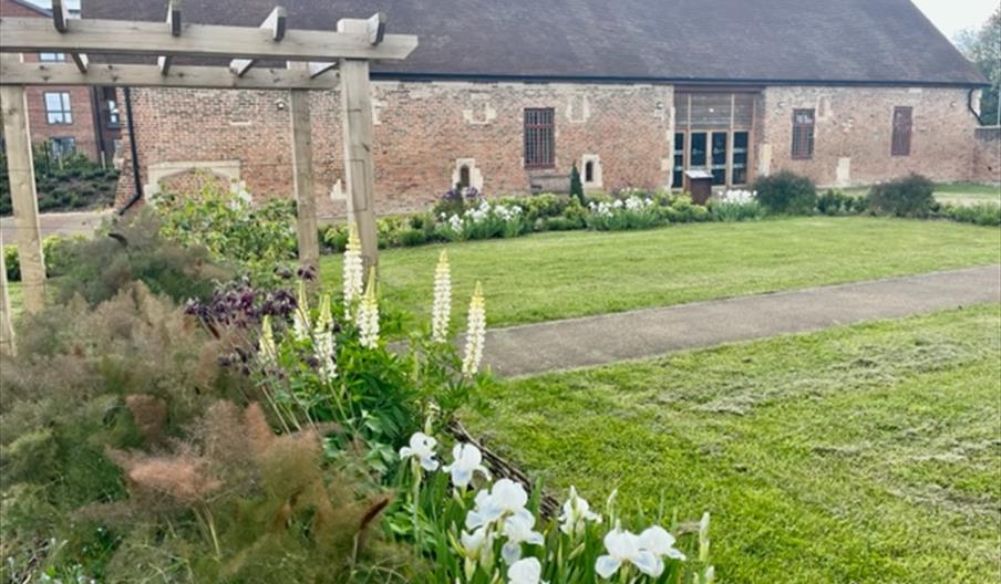 Llanthonty Secunda Priory's medieval garden and Henry Dene Hall