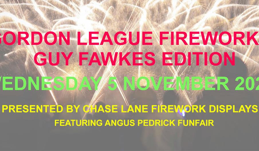 Gordon League Fireworks Guy Fawkes Edition