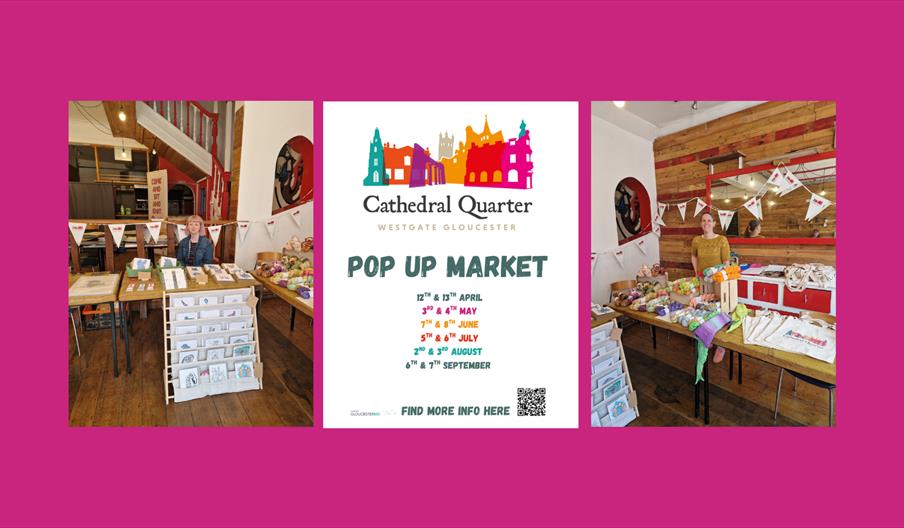 Cathedral Quarter monthly Pop Up Market.