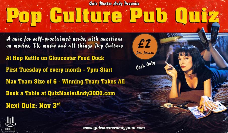 Pop Culture Pub Quiz