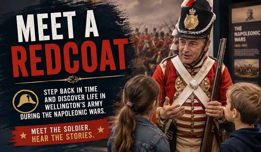 Meet a Redcoat soldier
