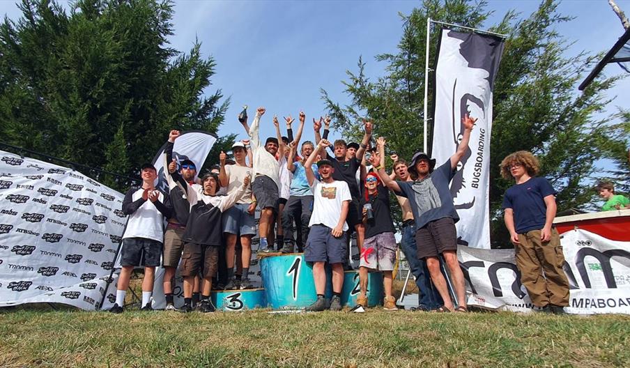 Switchback Team Competition Podium 2025